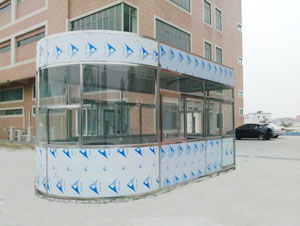 不锈钢收费岗亭