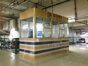 深圳不锈钢收费岗亭