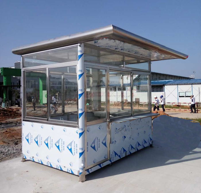 不锈钢保安岗亭