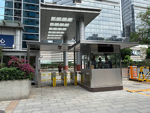 不锈钢收费岗亭
